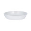 Блюдо для запекания Linear, круглое, 26 см, белое