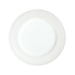 Десертная тарелка Greengate Alice, белая, 17,5 см