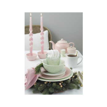 Десертная тарелка Greengate Alice, бледно-розовая, 17,5 см