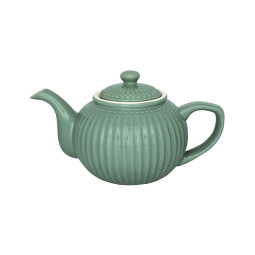 Чайник Greengate Alice, пыльно-зеленый, 1 л