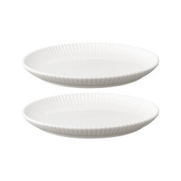 Набор из двух тарелок Tkano Kitchen Spirit, белый, 26 см (уценка)