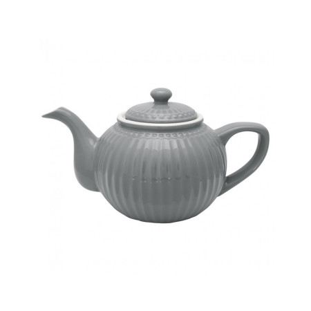 Чайник Greengate Alice, серый, 1 л