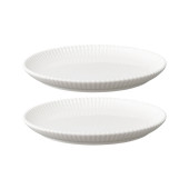 Набор из двух тарелок Tkano Kitchen Spirit, белый, 21 см