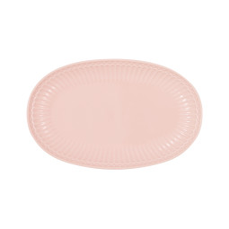 Тарелка для печенья Greengate Alice, бледно-розовая, 23 см