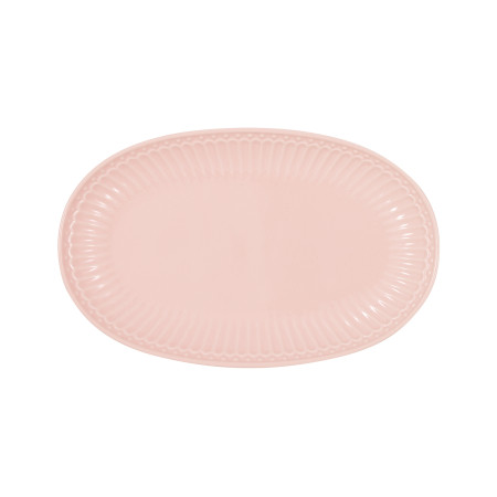 Тарелка для печенья Greengate Alice, бледно-розовая, 23 см