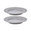 Набор из двух тарелок Tkano Edge, 26 см, темно-серый