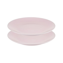 Набор обеденных тарелок Liberty Jones Simplicity, 26 см, розовые, 2 шт.