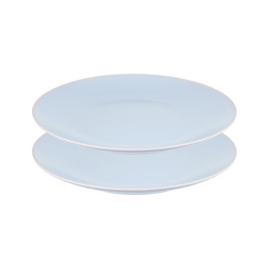 Набор обеденных тарелок Liberty Jones Simplicity, 26 см, голубые, 2 шт.
