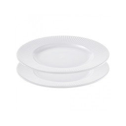 Набор тарелок Liberty Jones Soft Ripples, 21 см, белые, 2 шт.