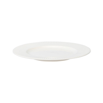Набор тарелок Liberty Jones Soft Ripples, 21 см, белый глянцевый, 2 шт.
