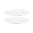 Набор тарелок Liberty Jones Soft Ripples, 16 см, белый глянцевый, 2 шт.