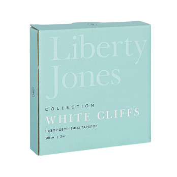 Набор десертных тарелок Liberty Jones White Cliffs, 16 см, 2 шт.